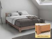 Low Oriental Bed Solid Cherry