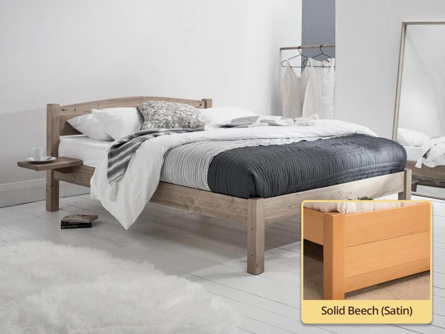 classic bed Solid Beech (Satin)