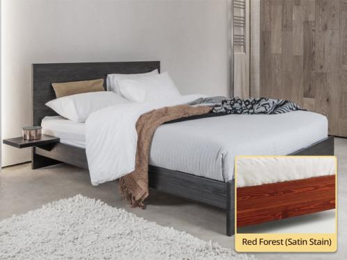 Enkel Bed red forest