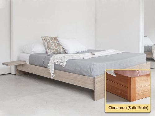 Enkel Bed (No Headboard) cinnamon