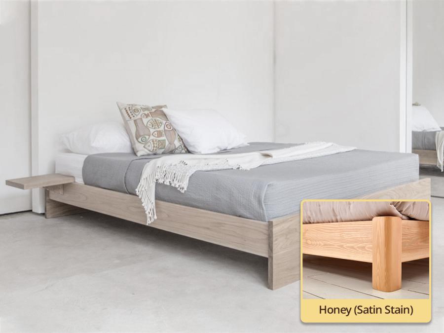 Enkel Bed (No Headboard) honey