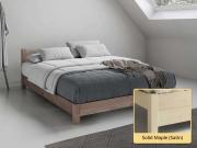 Low Oriental Bed (Space Saver) solid maple