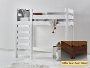 High Sleeper Loft Bed coffee bean