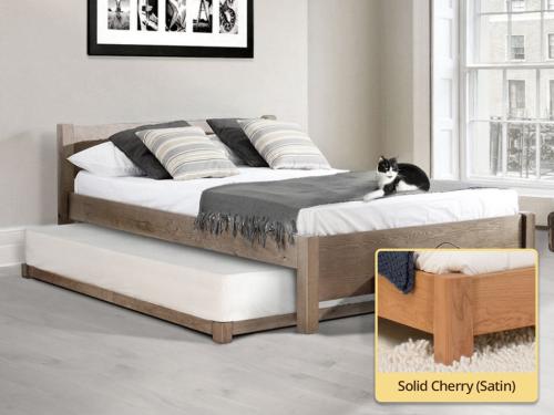 solid cherry wooden guest bed by get laid beds